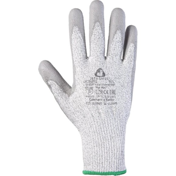 Сверхпрочные перчатки от порезов (5 класс) Jeta Safety, р.XXXL/12 JCP051-XXXL