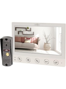 Комплект Smartec ST-MS607HS-WT белый монитор видеодомофона 7 AHD и панель вызова 1080P smkd0696.1