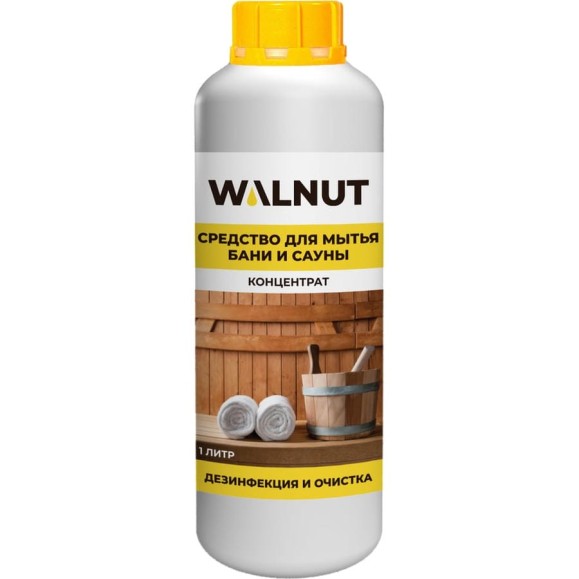 Дезинфицирующее средство для уборки в бане и сауне WALNUT 1 л WLN0404