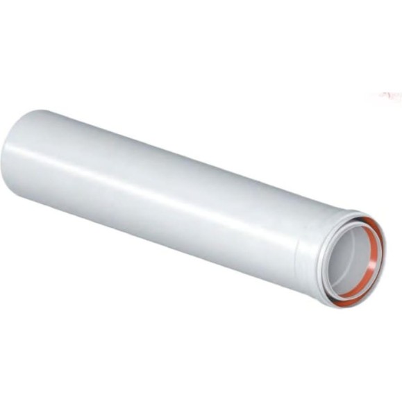 Удлинение утепленное Okseler воздух д.80/100 - 500 мм oks01483