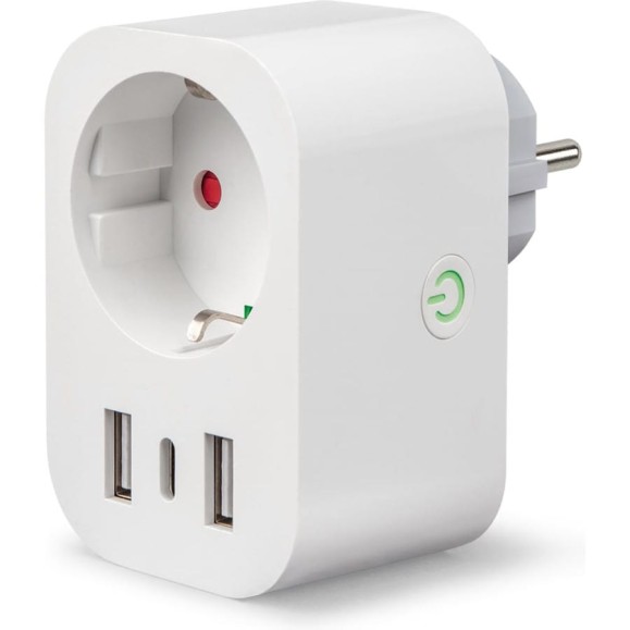 Розетка Uniel USH-A103 1G/UC/WF WHITE UL-00011389