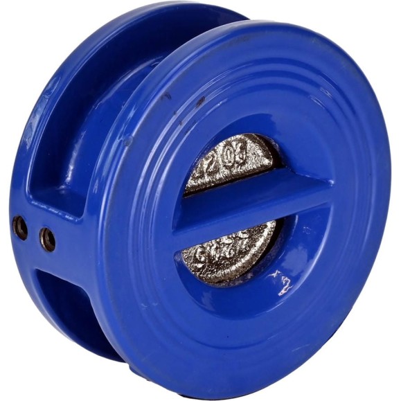 Клапан обратный лепестковый двухстворчатый DN.ru 2S-GG25-GG25-EPDM-Fb Ду150 Ру16 межфланцевый D100-03948 Клапан обратный лепестковый двухстворчатый DN.ru 2S-GG25-GG25-EPDM-Fb Ду150 Ру16 межфланцевый D100-03948