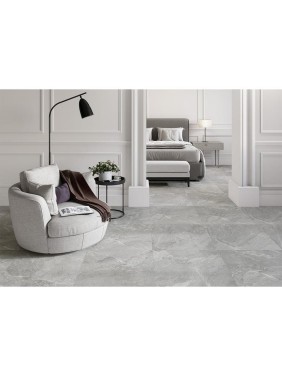 Керамогранит матовый Вайлд светлый / Wild Lightt NewTrend 600х600х9,5 1,44м2 серый D60259M