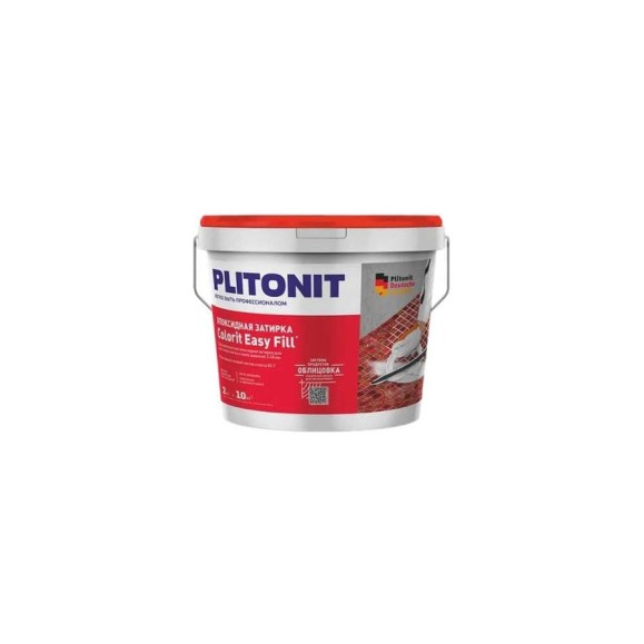 Затирка эпоксидная PLITONIT Colorit EasyFill, полупрозрачный, 2 кг Н011231