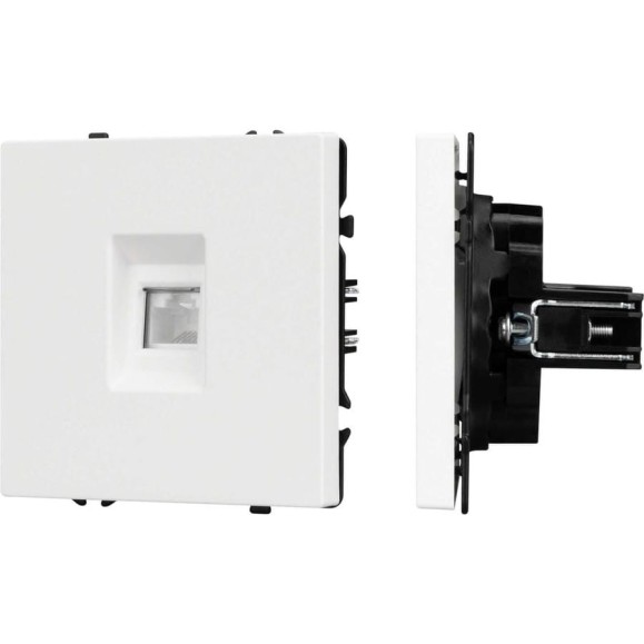 Механизм компьютерной розетки Arlight SCT-NOBE-MPC1-SFPL-WH 1шт 054304 Механизм компьютерной розетки Arlight SCT-NOBE-MPC1-SFPL-WH 1шт 054304