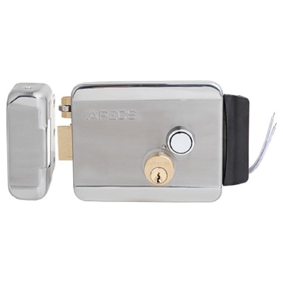 Замок накладной электромеханический APECS ERL-2369.1-INOX-L 00035315