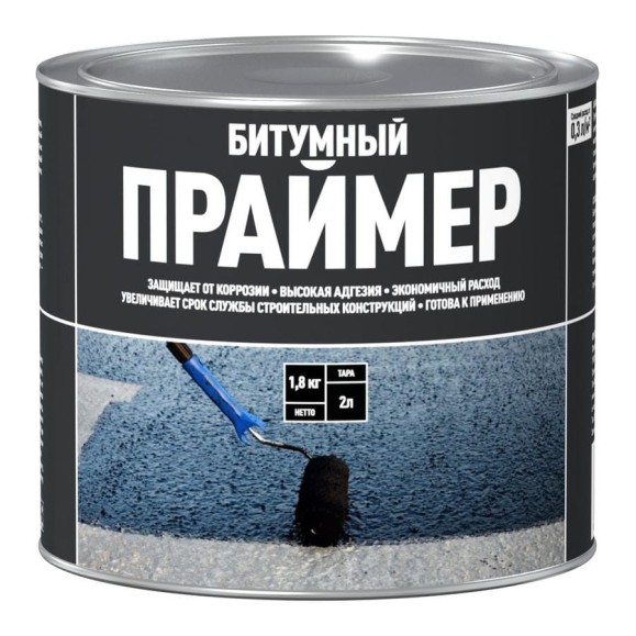 Праймер битумный СТАРТ 2л/1,8кг 4607952907652