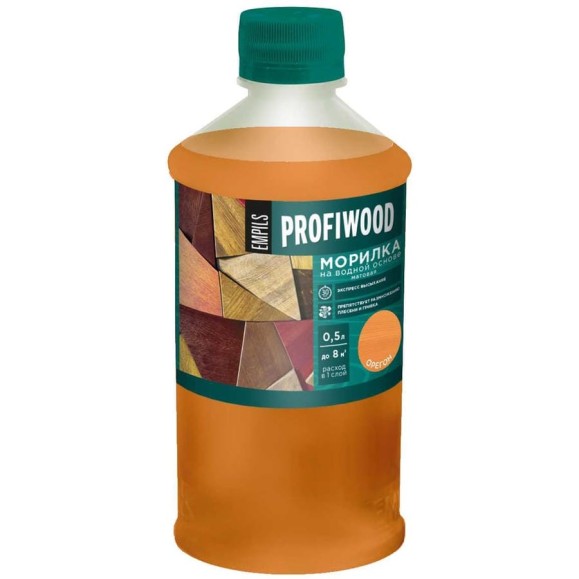 Морилка Profiwood на водной основе, орегон, 0.5 кг 67688 Морилка Profiwood на водной основе, орегон, 0.5 кг 67688