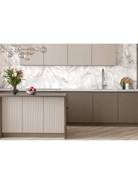 Керамогранит матовый Багамы Каррара / Bahamas Carrara NewTrend 600х600х9,5 1,44м2 белый D60242M