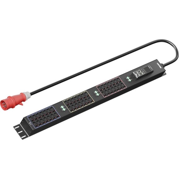 Панель распределения ONTEK PDU Metered Input ОМРВ6 вертикальная c функцией удаленного мониторинга, 32A/3ф, с мини-выключателем 16А 6шт, выход - C13 x OMPB6 Панель распределения ONTEK PDU Metered Input ОМРВ6 вертикальная c функцией удаленного мониторинга, 32A/3ф, с мини-выключателем 16А 6шт, выход - C13 x OMPB6