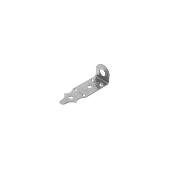 Проушина воротная DOMART 150x50x50 кованая черненое серебро серия Суздаль 4660046006846