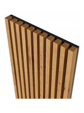 Панель декоративная акустическая Sebmet 1200x600x21 Дуб крафт 1 шт TD116112060