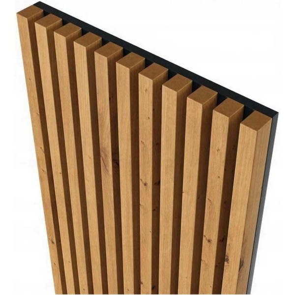Панель декоративная акустическая Sebmet 600x600x21 Дуб крафт 1 шт TD116106060