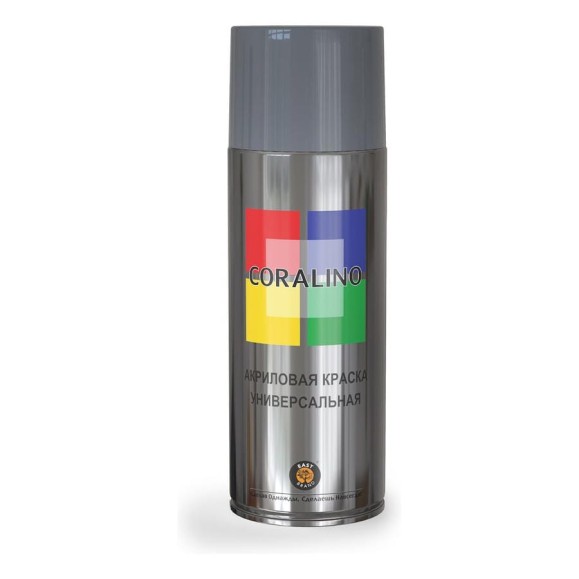 Аэрозольная краска CORALINO RAL7024 Графитовый серый С17024 Аэрозольная краска CORALINO RAL7024 Графитовый серый С17024