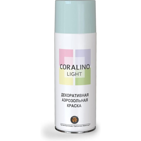 Декоративная аэрозольная краска CORALINO LIGHT Голубой туман CL1001 Декоративная аэрозольная краска CORALINO LIGHT Голубой туман CL1001