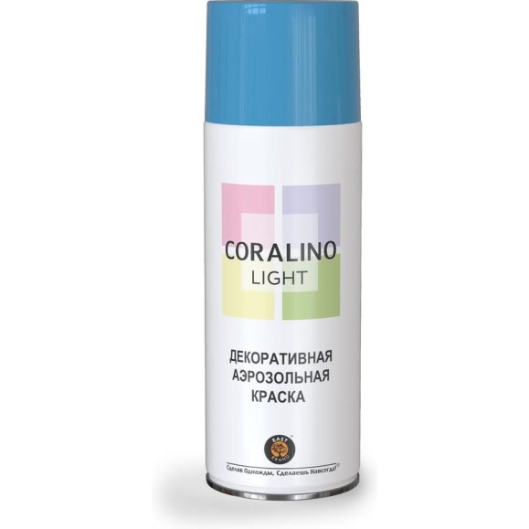 Декоративная аэрозольная краска CORALINO LIGHT Бирюзовый CL1002