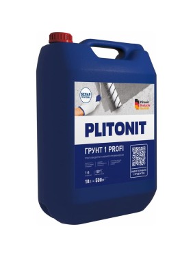 Акрилатный праймер-концентрат PLITONIT Грунт 1 1:5 для подготовки 10 1032 Акрилатный праймер-концентрат PLITONIT Грунт 1 1:5 для подготовки 10 1032