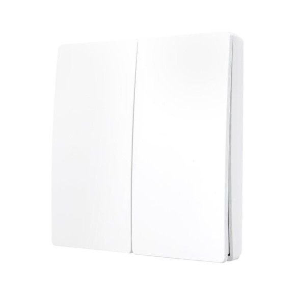 Беспроводной 2-клавишный выключатель General Lighting Systems накладной, 230V, белый 477502