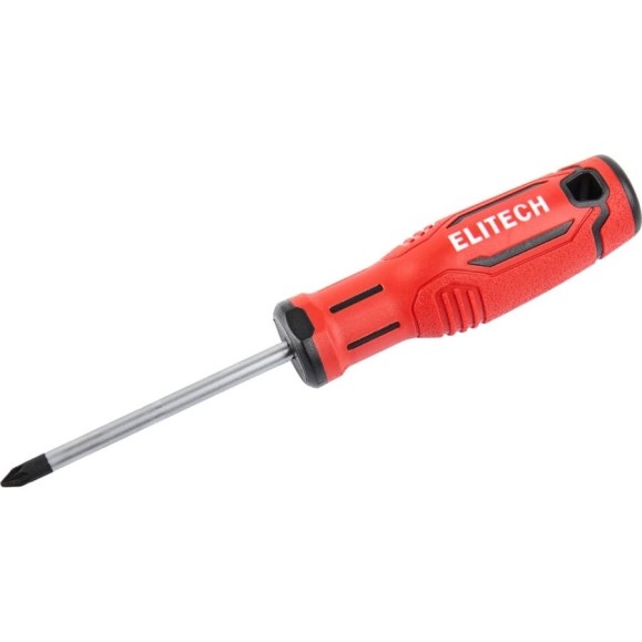 Отвертка Elitech PZ1X75мм 211302 207148