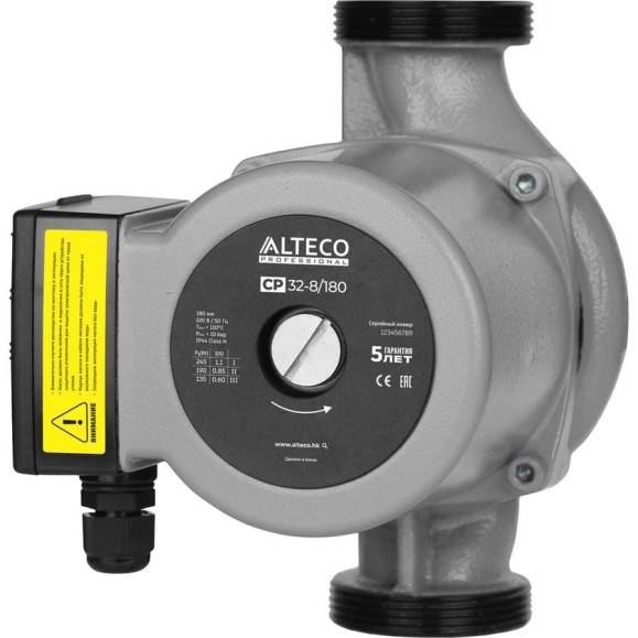 Циркуляционный насос CP 32-8/180 ALTECO 44255 Циркуляционный насос CP 32-8/180 ALTECO 44255