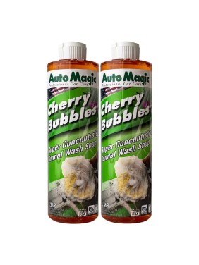 Автошампунь с вишневым ароматом AutoMagic CHERRY BUBBLES (USA) 473 мл, 2шт 36R_2