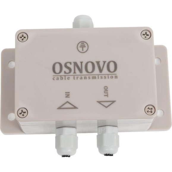 Уличное устройство грозозащиты для локальной вычислительной сети OSNOVO SP-IP/1000PW(ver2) (скорость до 1000 Мб/с) с защитой линий PoE (af/at, методы A + B, контакты 1/2, 3/6, 4/5, 7/8) sct1147 Уличное устройство грозозащиты для локальной вычислительной сети OSNOVO SP-IP/1000PW(ver2) (скорость до 1000 Мб/с) с защитой линий PoE (af/at, методы A + B, контакты 1/2, 3/6, 4/5, 7/8) sct1147