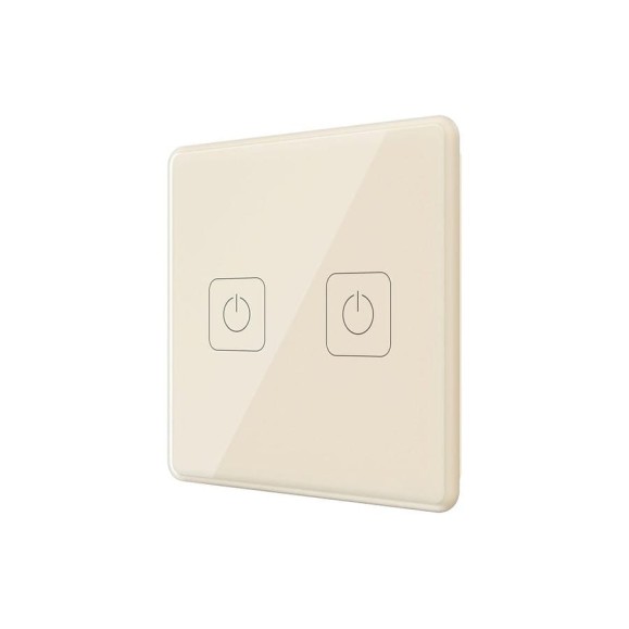 Панель управления двухкнопочная Rubetek PRO бежевый RL-3126/Bg