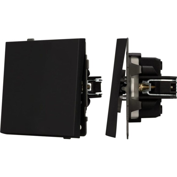 Механизм выключателя одноклавишный проходной Arlight SWT-TENDO-MKP1-SFPL-BK 1шт 054579 Механизм выключателя одноклавишный проходной Arlight SWT-TENDO-MKP1-SFPL-BK 1шт 054579