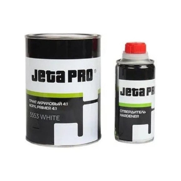 Акриловый грунт + отвердитель Jeta PRO 5553/1 white Акриловый грунт + отвердитель Jeta PRO 5553/1 white