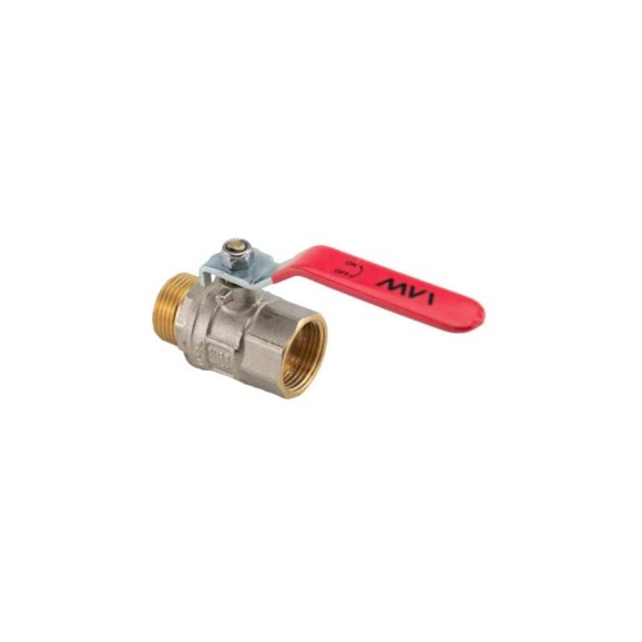 Шаровой кран MVI ГОСТ, 1 вн.-нар., рычажная рукоятка (РМЦ) BV.912.06 Шаровой кран MVI ГОСТ, 1 вн.-нар., рычажная рукоятка (РМЦ) BV.912.06