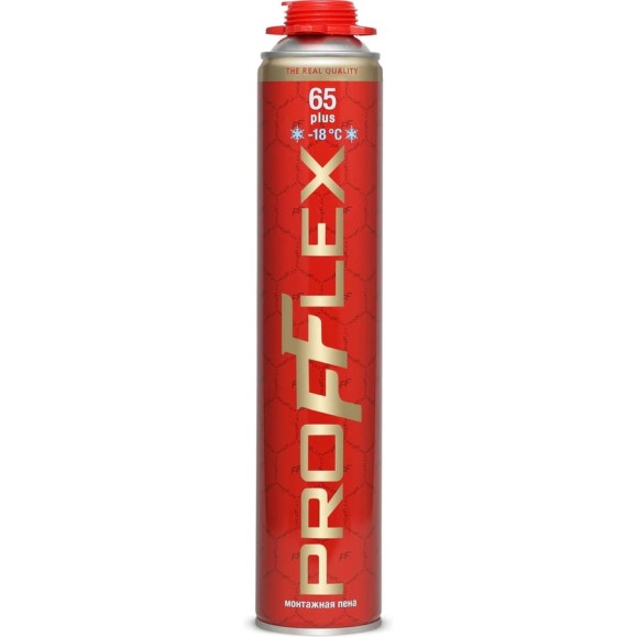 Пена монтажная PROFFLEX PRO 65л Plus (зима) 70114