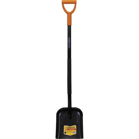 Лопата совковая стальная RABBITEX 24х27см, L=120см черенок сталь V-ручка, strong metal, 700482 Лопата совковая стальная RABBITEX 24х27см, L=120см черенок сталь V-ручка, strong metal, 700482