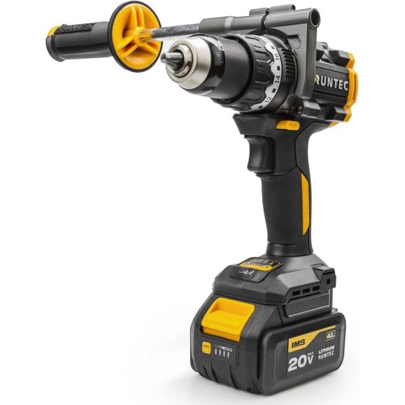 Дрель-шуруповерт ударная аккумуляторная RUNTEC PRO 13 мм, 20В, 2*4Ач, 160Нм RT-ID226