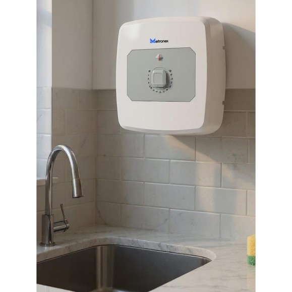 Водонагреватель для кухни Metronex MX WH 1. 2kW 10 л А Размещение над раковиной, нижнее подключение MX1210А Водонагреватель для кухни Metronex MX WH 1. 2kW 10 л А Размещение над раковиной, нижнее подключение MX1210А