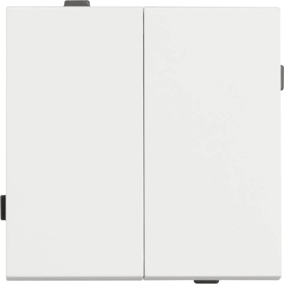 Механизм выключателя двухклавишный проходной Arlight SWT-TENDO-MKP2-SFPL-WH 1шт 054556 Механизм выключателя двухклавишный проходной Arlight SWT-TENDO-MKP2-SFPL-WH 1шт 054556