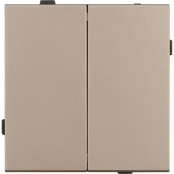 Механизм выключателя двухклавишный проходной Arlight SWT-TENDO-MKP2-PL-GD 1шт 054069