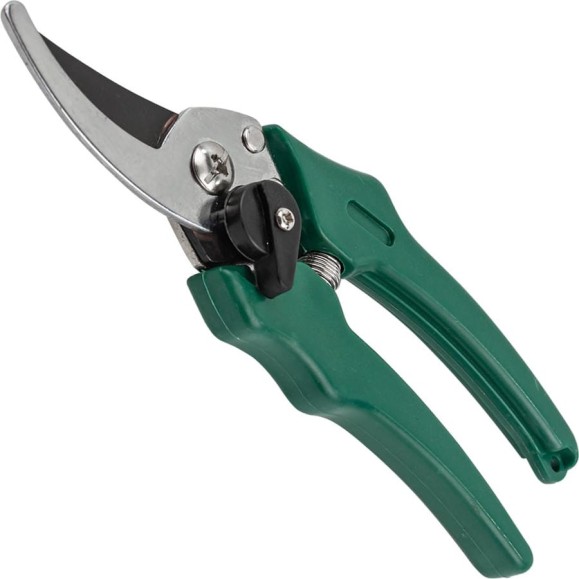 Садовый секатор с боковой фиксацией и пластиковыми рукоятками WMC TOOLS WMC-TG1306041-C(50026)
