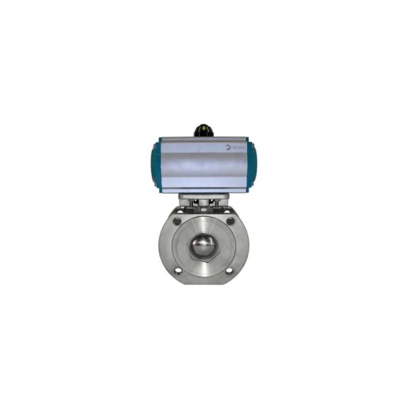 Кран шаровой межфланцевый NEWKEY AISI304 DN50 (2), с двухсторонним пневмоприводом AT63D NK-BIFp50/4*AT63D Кран шаровой межфланцевый NEWKEY AISI304 DN50 (2), с двухсторонним пневмоприводом AT63D NK-BIFp50/4*AT63D