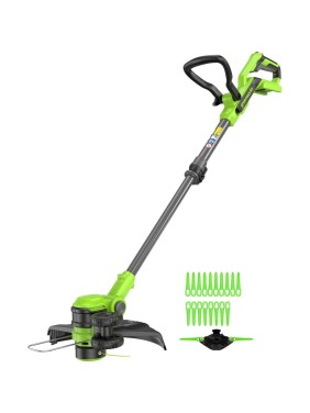 Триммер аккумуляторный Greenworks 40V, 33 см, с 1 АКБ 2Ач и ЗУ 2113507USB2
