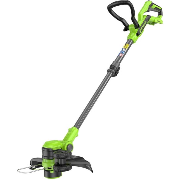 Триммер аккумуляторный Greenworks 24V, 30 см, с 1 АКБ 2Ач и ЗУ 2113207USB2 Триммер аккумуляторный Greenworks 24V, 30 см, с 1 АКБ 2Ач и ЗУ 2113207USB2