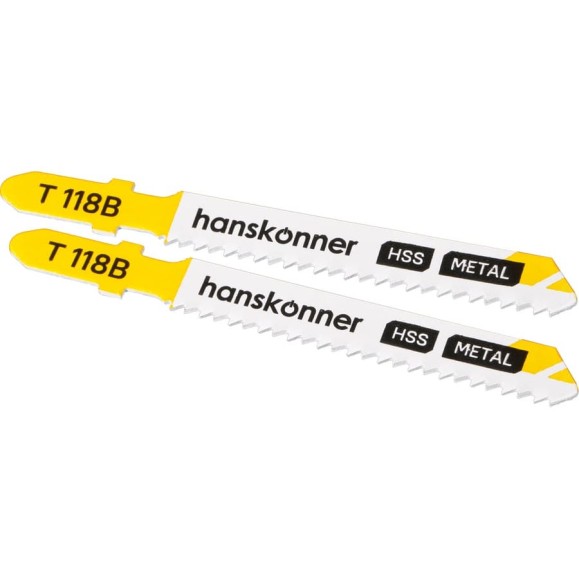 Пилки для лобзика Hanskonner H02-118B