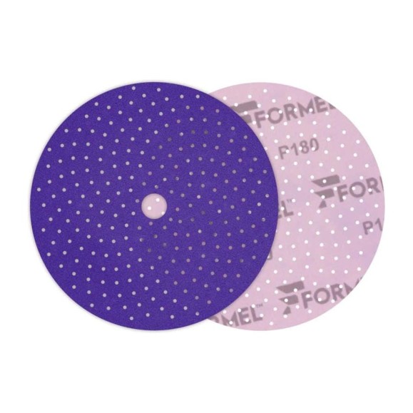 Диск CERAMIC PLUS FORMEL 150 мм, 50 отв., MULTIHOLES, Р180 (упак 50 шт) 93812230180