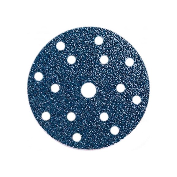 Шлифовальный круг Long Abrasive ZP311F (цирконий) 150мм на липучке, 15 отверстий, Р100 (100 штук) 3134103317-100 Шлифовальный круг Long Abrasive ZP311F (цирконий) 150мм на липучке, 15 отверстий, Р100 (100 штук) 3134103317-100