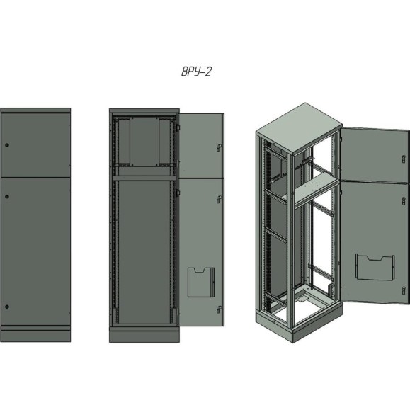 Корпус ВРУ-2 ЭПМ цельносварной IP54 (2000х1000х450)+ 22525