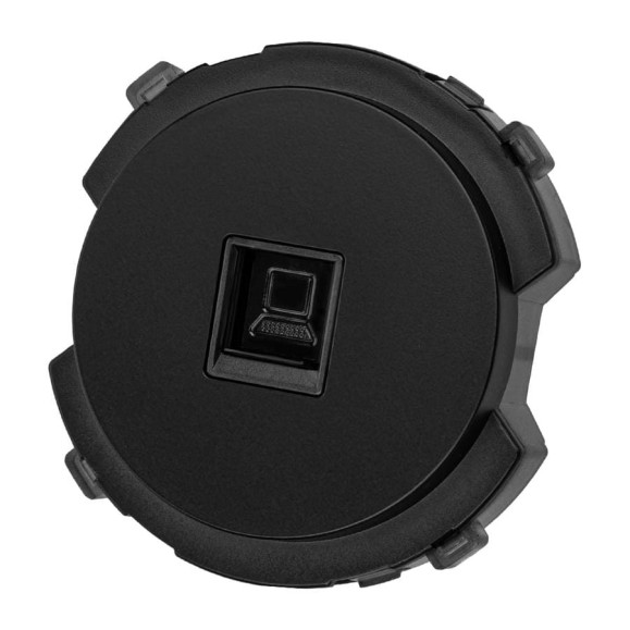 Розетка компьютерная TDM ELECTRIC RJ45 агат, "байкал" SQ1819-0214