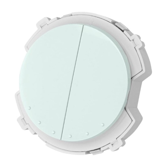 Выключатель TDM ELECTRIC 2-кл. 16а 250в проходной фисташковый, "байкал" SQ1819-0134 Выключатель TDM ELECTRIC 2-кл. 16а 250в проходной фисташковый, "байкал" SQ1819-0134