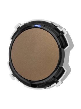 Выключатель 1-клавишный TDM ELECTRIC 16а 250в проходной кнопочный механизм бронза, "байкал" SQ1819-0423