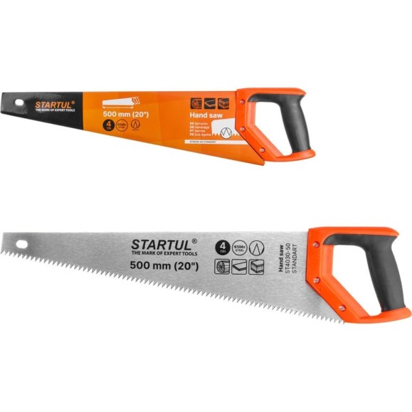 Ножовка STARTUL по дер. 500мм 4 TPI STANDART ST4030-50