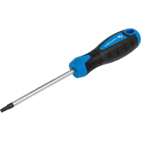 Отвертка HOEGERT TECHNIK TORX T25, 100 мм, сталь S2 HT1S056