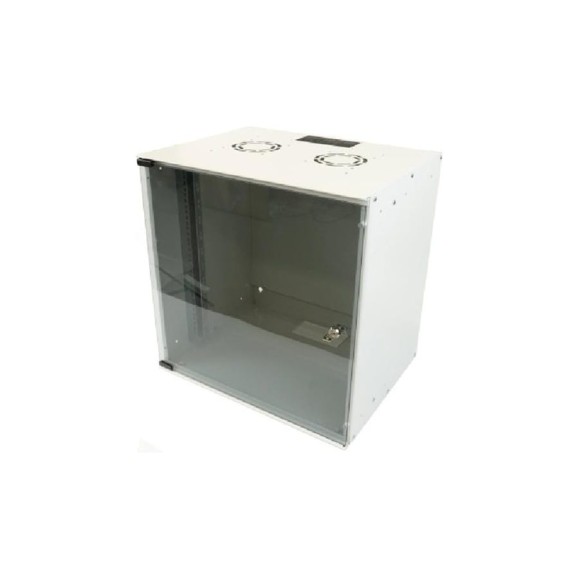 Шкаф настенный Filum 19, 12U Soho, 520x400, стеклянная дверь, серый FL-SO-1254GW-GY